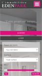 Mobile Screenshot of immoedenpark.com