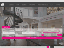 Tablet Screenshot of immoedenpark.com